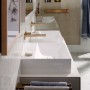 hansgrohe Xevolos E Vasque à poser polie 60 x 48 cm sans trou de robinet sans trop-plein