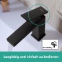 Rubinetto monocomando per lavabo hansgrohe Tecturis E 110 risparmio idrico+ senza scarico - vista tecnica