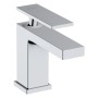 Robinet de lavabo hansgrohe Tecturis E Standventil 80 économiseur d'eau+ avec poignée à levier