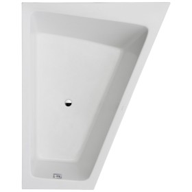 Duravit Paiova Eck-Badewanne 180 x 140 cm Ecke rechts mit angeformter Schürze