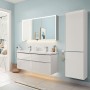 Mobile doppio lavabo Villeroy & Boch Subway 3.0, 130 cm, con 2 fori per rubinetto, con troppopieno - vista dettagliata