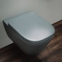 WC sospeso LAUFEN MEDA, con scarico profondo senza bordo - vista dettagliata