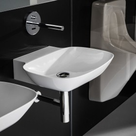 Lavabo encastrable LAUFEN INO 56 x 45 cm, sans trou de robinet, sans trop-plein