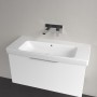 Villeroy & Boch Architectura Waschbecken 100 x 46 cm, mit Überlauf - technische Ansicht
