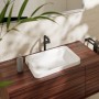 hansgrohe Xuniva Q Lavabo incasso 55 x 40 cm, con troppopieno, con SmartClean - vista tecnica