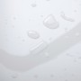 Lavabo surélevé hansgrohe Xevolos E 50 x 48 cm sans trou de robinet ni trop-plein - vue technique