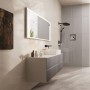 Lavabo surélevé hansgrohe Xevolos E 50 x 48 cm sans trou de robinet ni trop-plein - vue détaillée