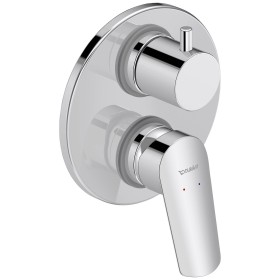 Duravit No. 1 Einhebel-Wannenmischer Unterputz mit Grundkörper