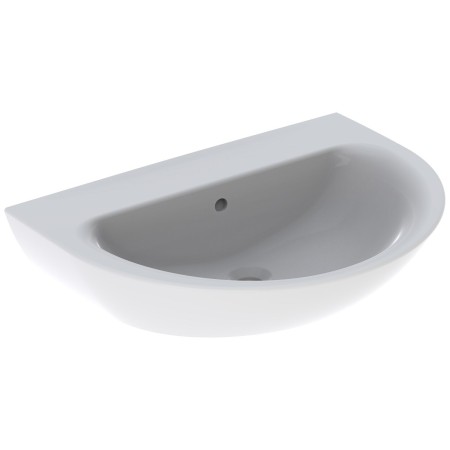 Vasque Geberit Renova 70 x 52 cm sans trou de robinet avec trop-plein