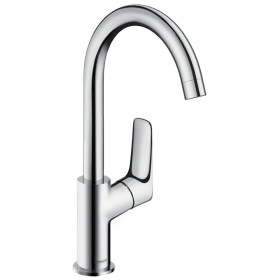 Mitigeur de lavabo monocommande hansgrohe Logis 210 avec bec pivotant