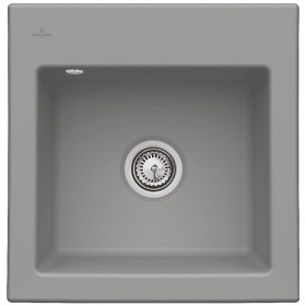 Villeroy & Boch Subway 50 S Einbauspüle, Ablaufgarnitur mit Handbetätigung