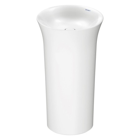 Lavabo sur pied Duravit White Tulip, pour fixation au sol