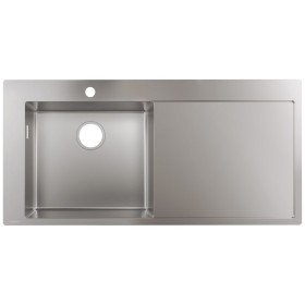 Lavello incasso hansgrohe S716-F450 450 con gocciolatoio a destra