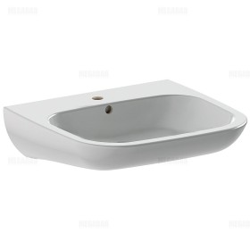 Lavabo Duravit D-Code Vital 60 cm, avec trop-plein