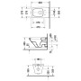 Duravit DuraStyle WC a parete, scarico a fondo