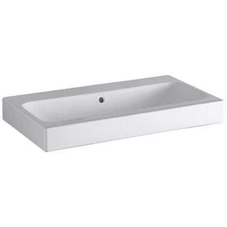 Lavabo Geberit iCon 75 cm sans trou de robinet