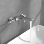 Villeroy & Boch Mettlach Dreiloch-Waschtischarmatur ohne Ablaufgarnitur - Produktansicht