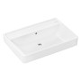 Lavabo surélevé hansgrohe Xanuia Q poli 700/480 sans trou de robinet avec trop-plein - vue détaillée