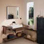 Lavabo surélevé hansgrohe Xanuia Q poli 700/480 sans trou de robinet avec trop-plein - vue détaillée