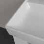Villeroy & Boch Taro Waschtisch 60 cm mit CeramicPlus Beschichtung, 1 Hahnloch, ohne Überlauf - technische Ansicht