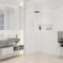 hansgrohe Pulsify E Duschkopf 260 1 Strahlart EcoSmart, eckig - Detailansicht