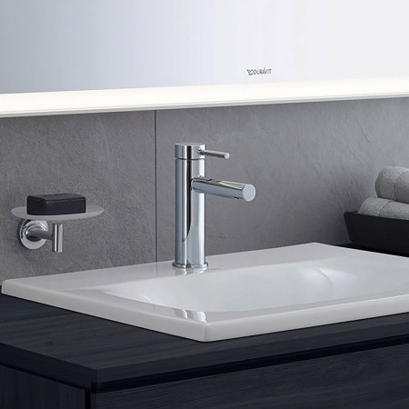 Duravit Circle Einhebel-Waschtischmischer M mit Zugstangen-Ablaufgarnitur