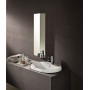 Lavabo encastrable Geberit VariForm 60 x 45 cm, ovale, avec plage de robinetterie - vue détaillée
