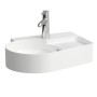 Lavabo à poser LAUFEN Val 53 x 40 cm, avec 1 trou de robinet, avec trop-plein