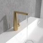 Villeroy & Boch Conum Einhebel-Waschtischarmatur mit Push-Open-Ablaufgarnitur - technische Ansicht