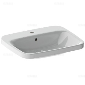 Duravit DuraStyle Vasque encastrée 61,5 cm, avec 1 trou de robinet