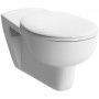 VitrA Conforma WC sospeso VitrA Flush 2.0, scarico a pavimento senza bordo