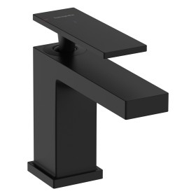 Robinetterie de lavabo monocommande hansgrohe Tecturis E 80 CoolStart économie d'eau+ avec vidage