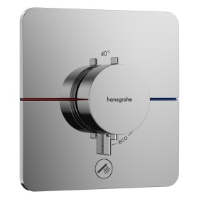 Thermostat encastré hansgrohe ShowerSelect Comfort Q pour 1 consommateur et une sortie supplémentaire