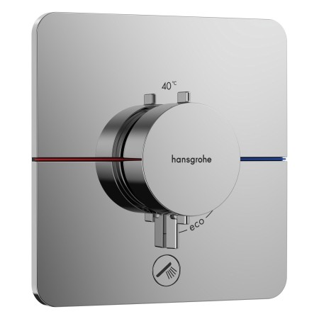 Thermostat encastré hansgrohe ShowerSelect Comfort Q pour 1 consommateur et une sortie supplémentaire