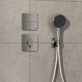 Thermostat encastré hansgrohe ShowerSelect Comfort Q pour 1 consommateur et une sortie supplémentaire