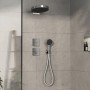 Thermostat encastré hansgrohe ShowerSelect Comfort Q pour 1 consommateur et une sortie supplémentaire - vue technique
