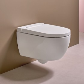 Sistema di toilette completo Geberit AquaClean Alba WC sospeso