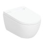 Sistema di toilette completo Geberit AquaClean Alba WC sospeso - vista dettagliata