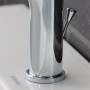 Duravit A.1 Einhebel-Waschtischmischer XL mit Zugstange - technische Ansicht