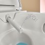 Sistema di toilette completo Geberit AquaClean Alba WC sospeso - vista tecnica