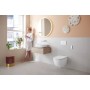 Sistema di toilette completo Geberit AquaClean Alba WC sospeso - vista tecnica