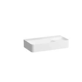 Lavabo encastrable LAUFEN Val Compact 60 x 31,5 cm, sans trou de robinet, avec trop-plein