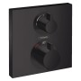 hansgrohe Ecostat Square Thermostat Unterputz für 2 Verbraucher