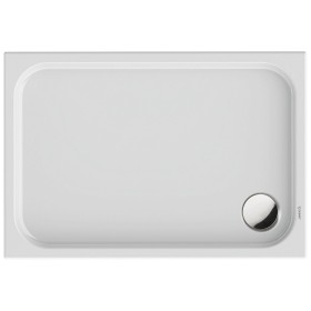 Receveur de douche rectangulaire Duravit D-Code 110 x 75 cm