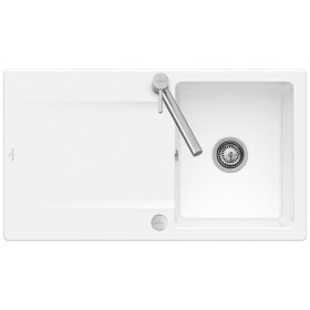 Villeroy & Boch Siluet 50 Einbauspüle, Ablaufgarnitur mit Excenterbetätigung, reversibel