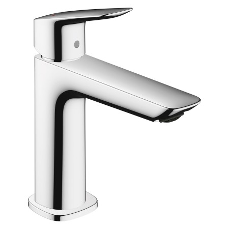 Rubinetto monocomando per lavabo hansgrohe Logis 110 Fine con scarico a pressione