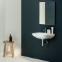 Vasque LAUFEN LUA 60 x 46 cm avec trou de robinet, sans trop-plein, non encastrable - photo produit