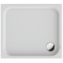 Bac à douche rectangulaire Duravit D-Code 90 x 80 cm avec revêtement antidérapant