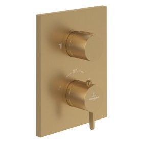 Thermostat encastré Villeroy & Boch Conum avec régulation de débit bidirectionnelle