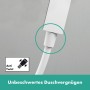 Astina doccia hansgrohe Unica E 90 cm con supporto doccetta e tubo doccia 160 cm - immagine prodotto